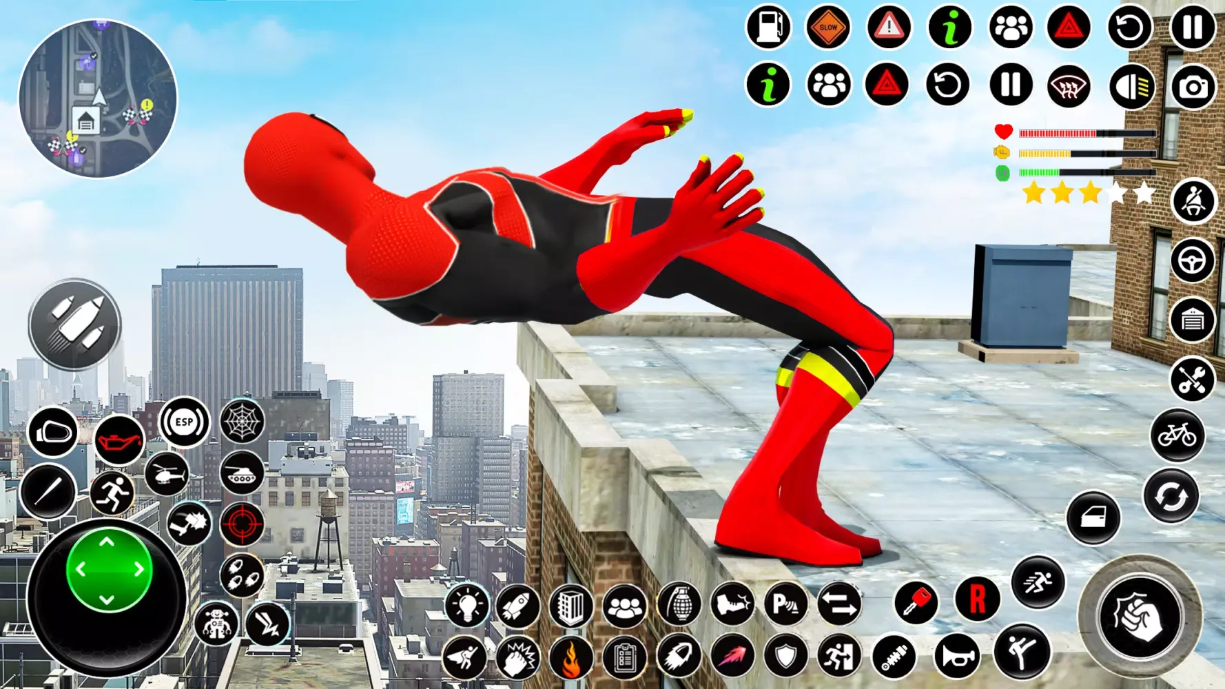 Screenshot di Spider Fighter: Superhero Game