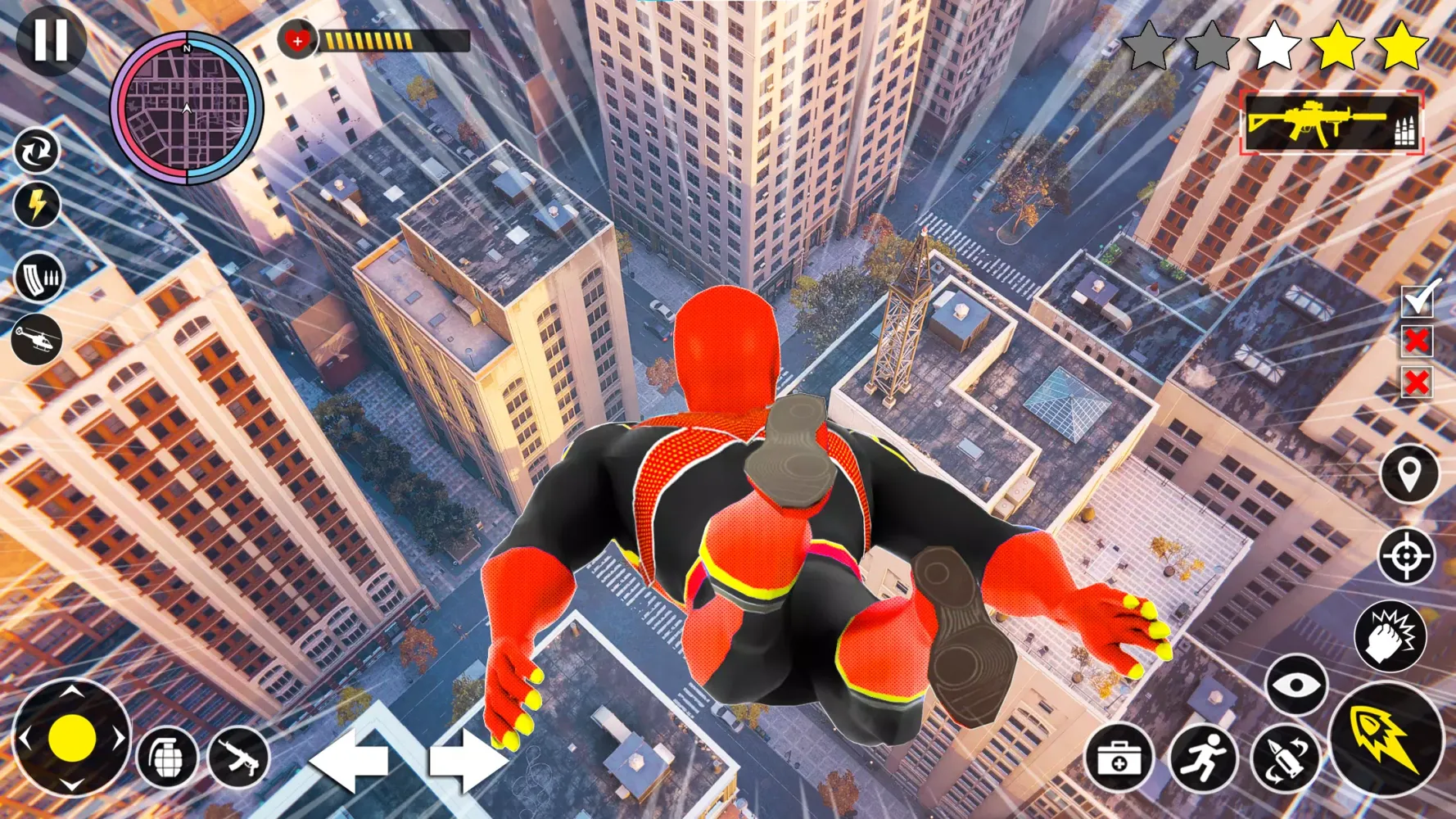 Screenshot di Spider Fighter: Superhero Game