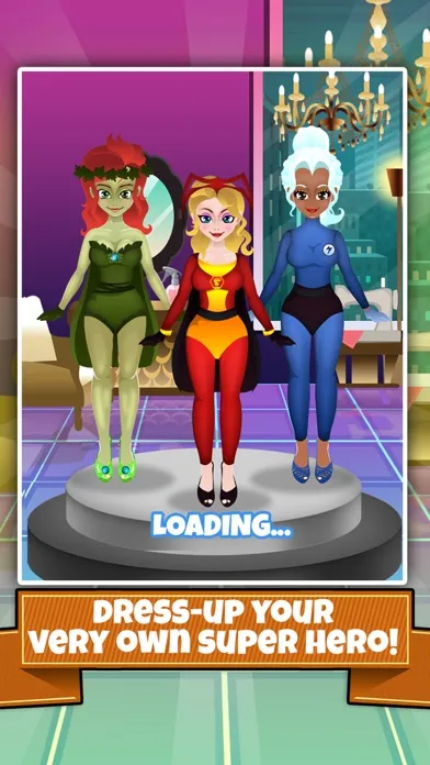 تصاویر Superhero Girl Wedding Salon - fashion makeup dress up & nail makeover games for kids!