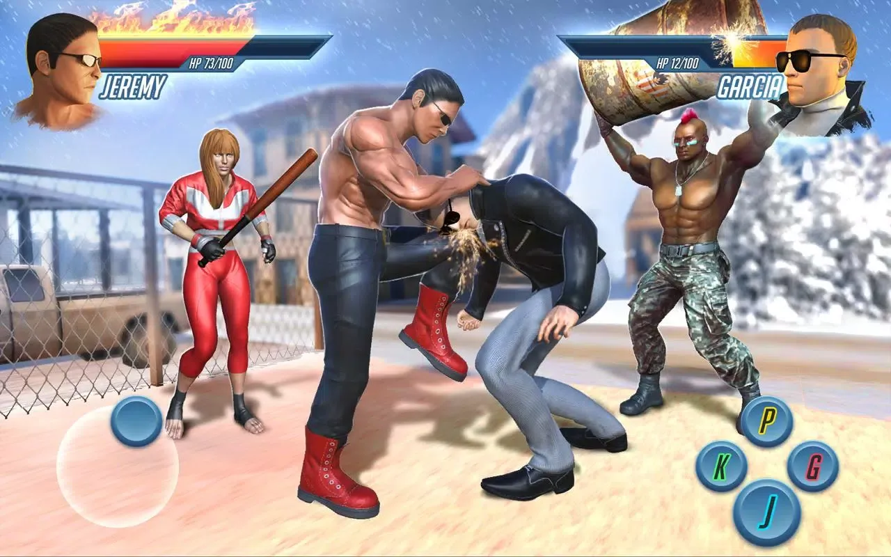 Capturas de tela do Streets Fight - Gangster Town Beat Em Up
