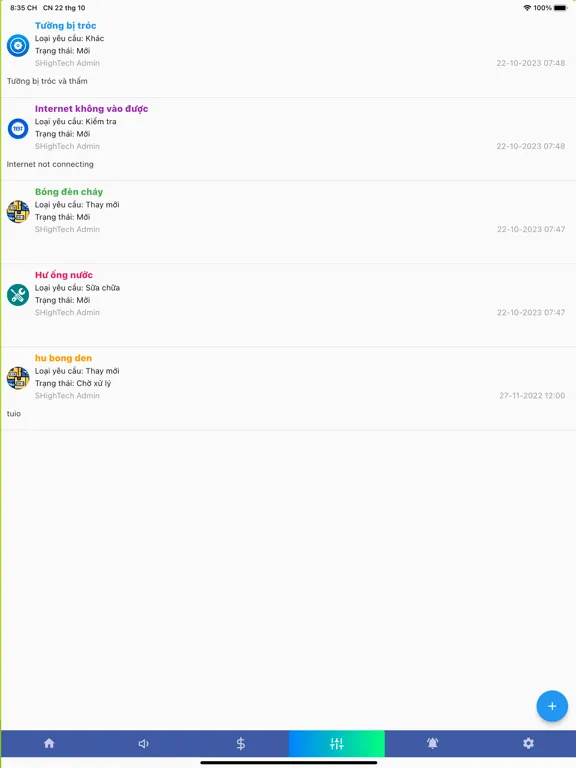 Quản Lý Phòng Trọ Việt Nam iPad 應用截圖