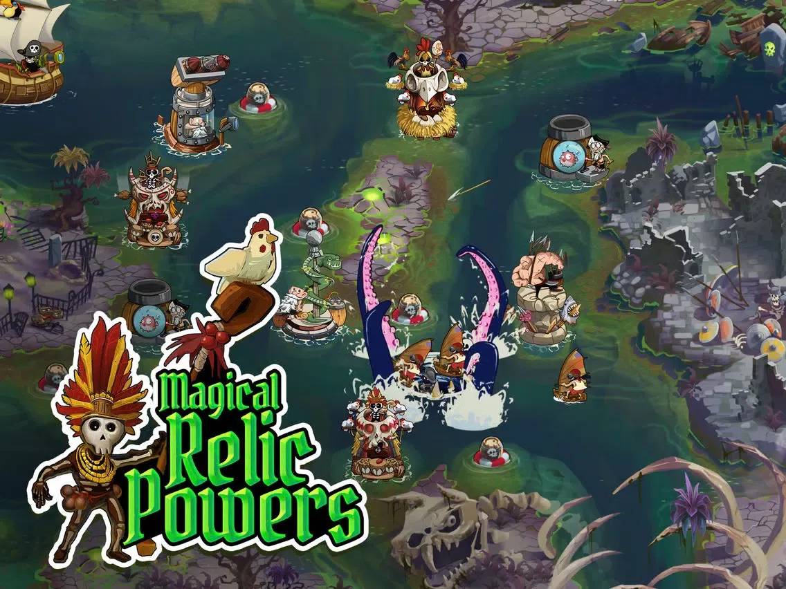 Pirate Legends TD iPad 應用截圖