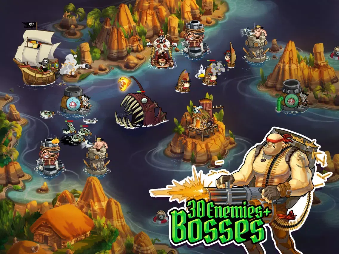 Pirate Legends TD iPad 應用截圖