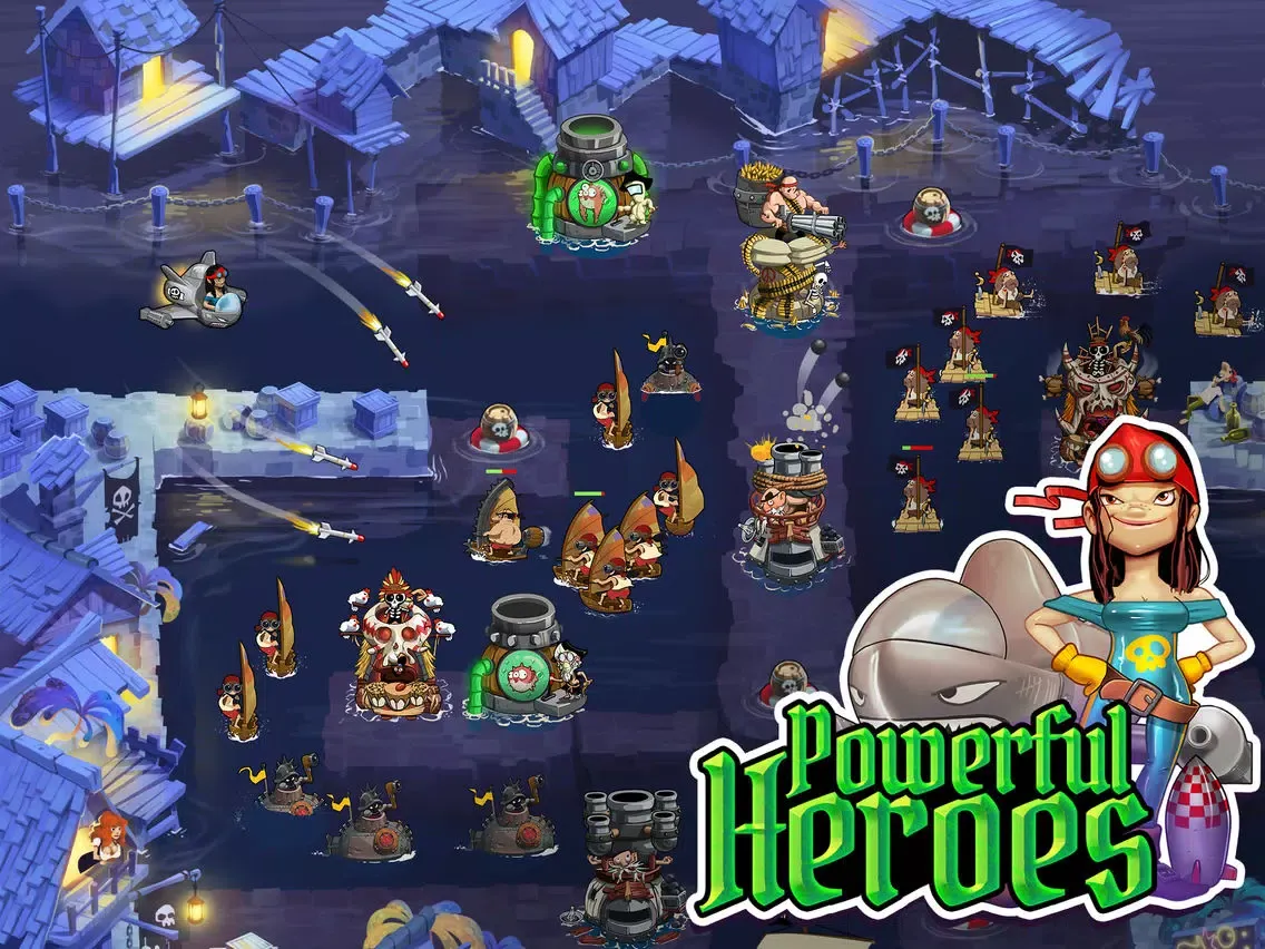 Pirate Legends TD iPad 應用截圖