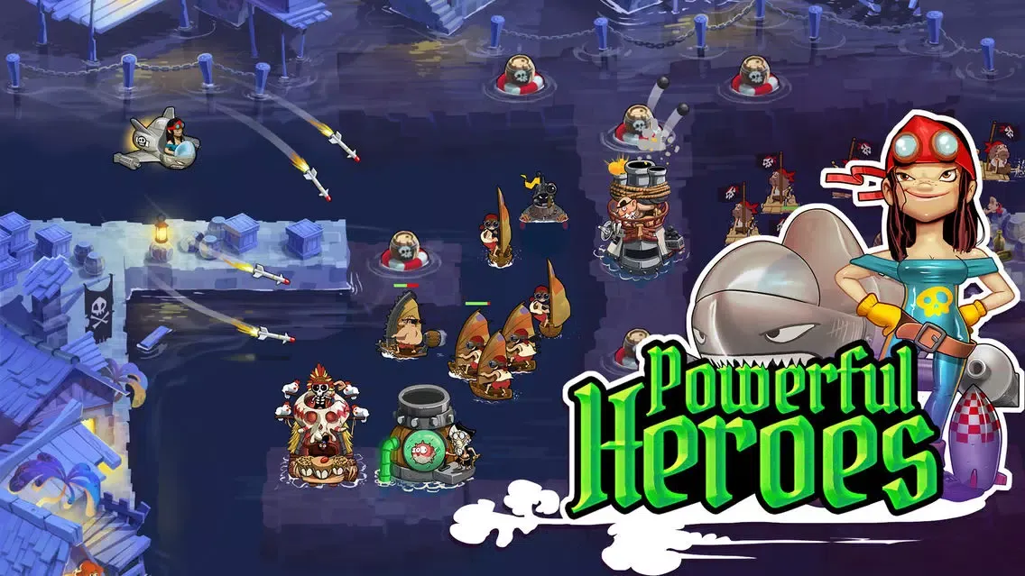 Pirate Legends TD應用截圖