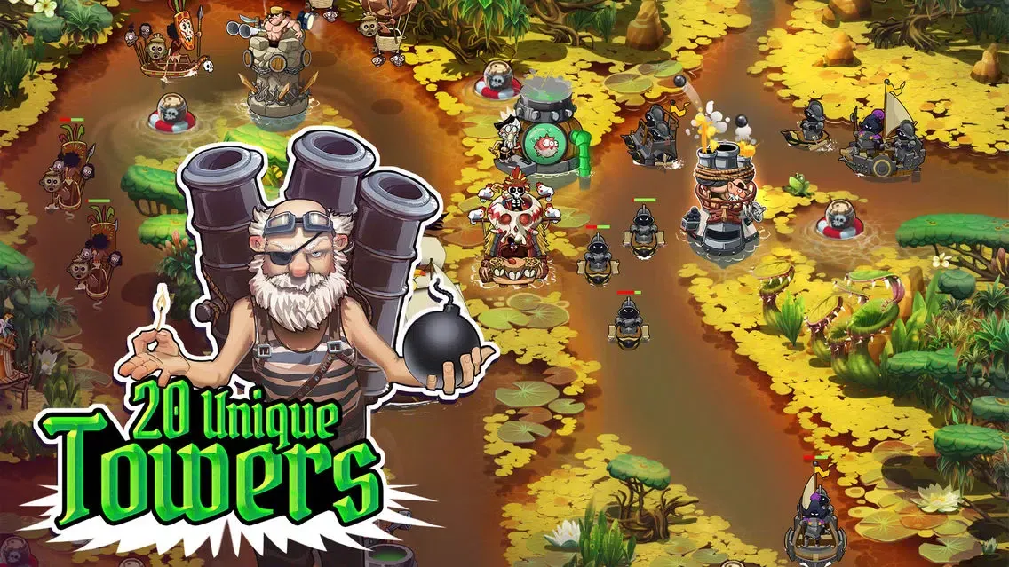 Pirate Legends TD應用截圖