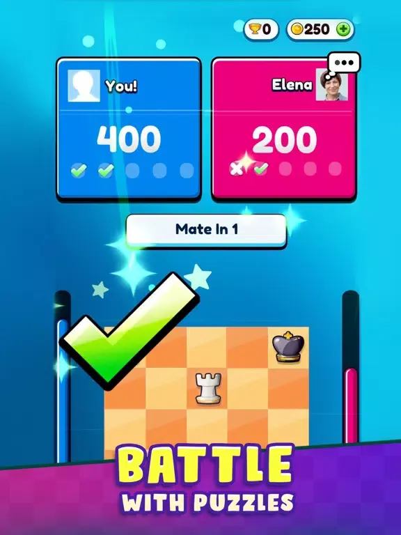Capturas de tela do Chess Blitz : Online PvP iPad 