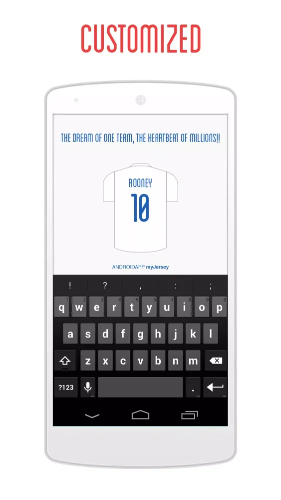 Capturas de pantalla de myJersey