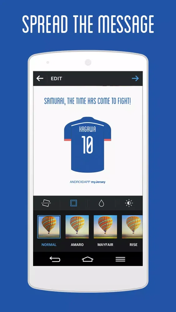 Capturas de pantalla de myJersey