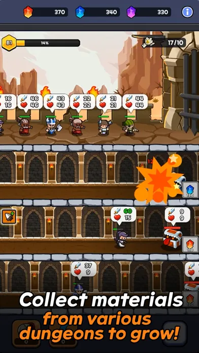 Rumble Legion: Pocket Heroes 스크린샷