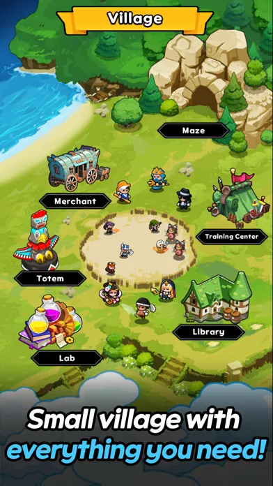 Rumble Legion: Pocket Heroes 스크린샷