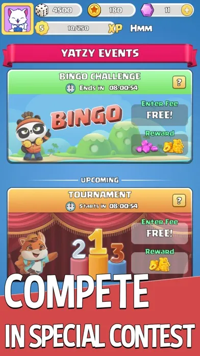 Скриншоты Yatzy-social dice game