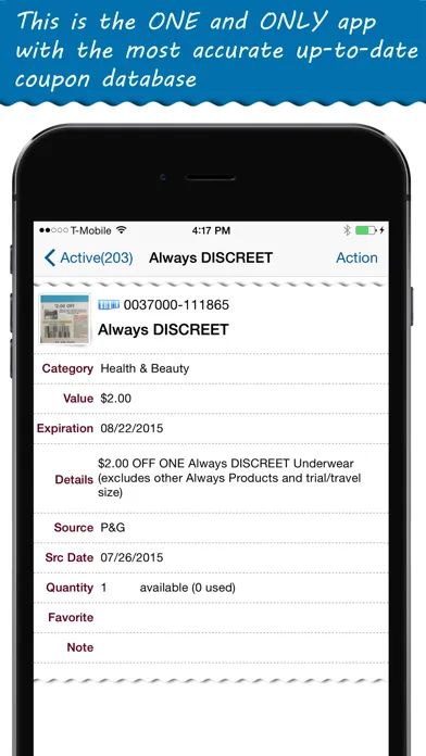 Coupon Keeper 2 Lite スクリーンショット