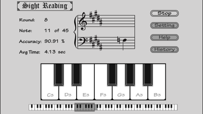 Piano Sight Reading - Lite Screenshots
