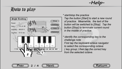 Piano Sight Reading - Lite Screenshots