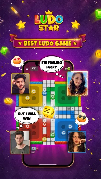 ภาพหน้าจอของ Ludo STAR