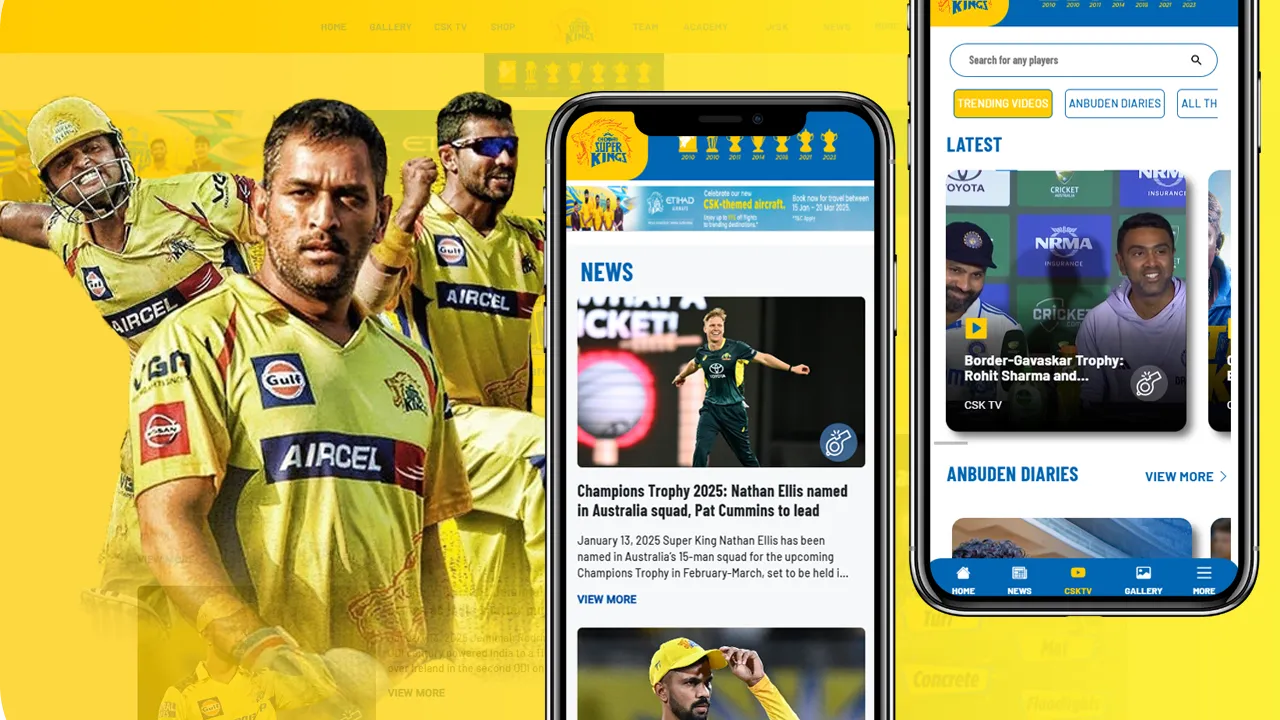 Chennai Super Kings Screenshots