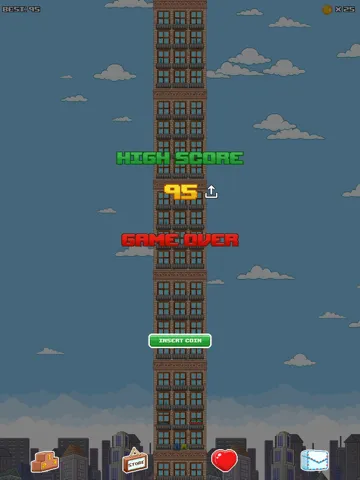 Super Kong Climb - Endless Pixel Arcade Climbing Game iPad  स्क्रीनशॉट