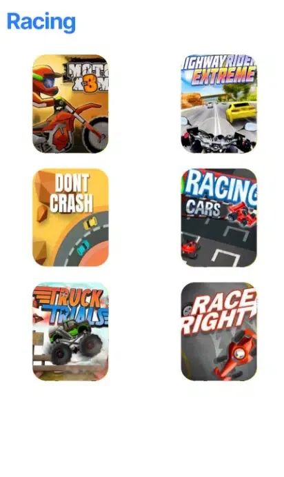 Ảnh chụp màn hình của 100 Games in 1