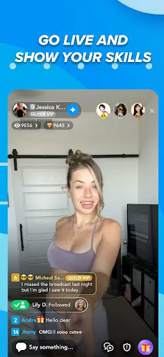 Captures d'écran de SuperLive