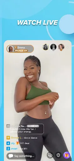 Captures d'écran de SuperLive