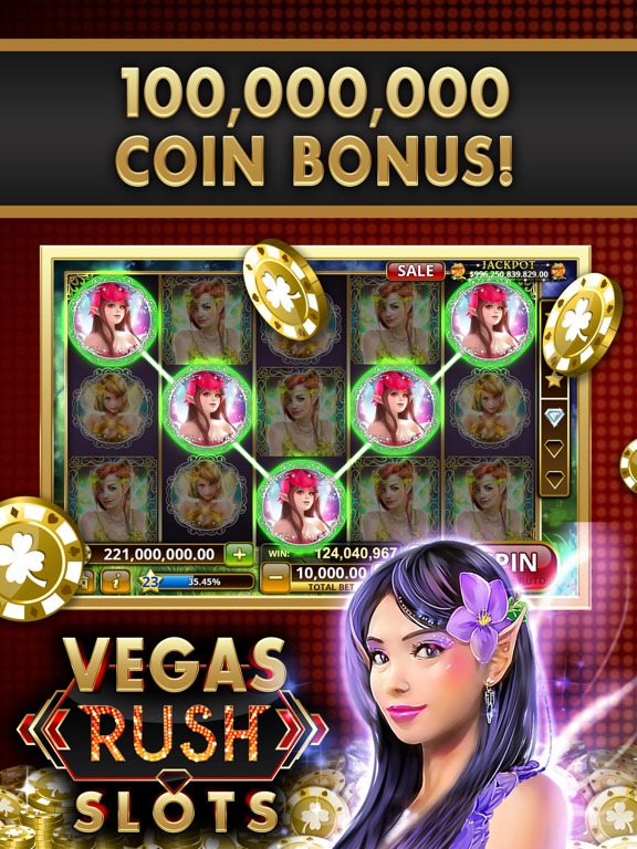 Vegas Rush Slot Machine Games! iPad  Screenshots