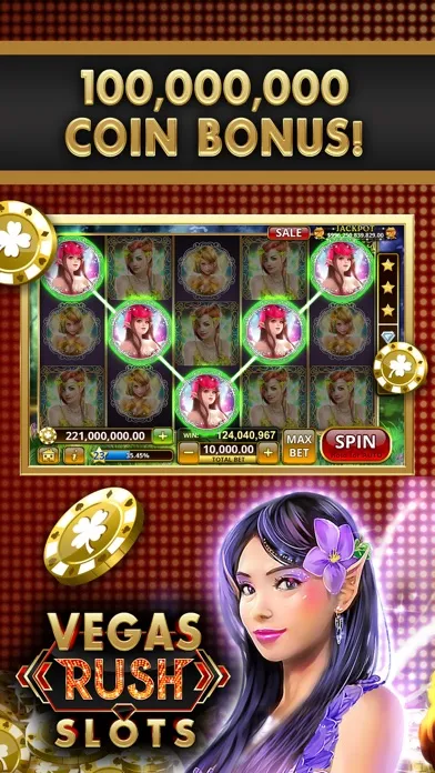 Vegas Rush Slot Machine Games! スクリーンショット