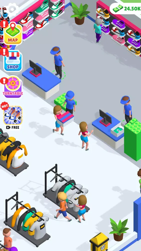 Go Clothing Rush Screenshots