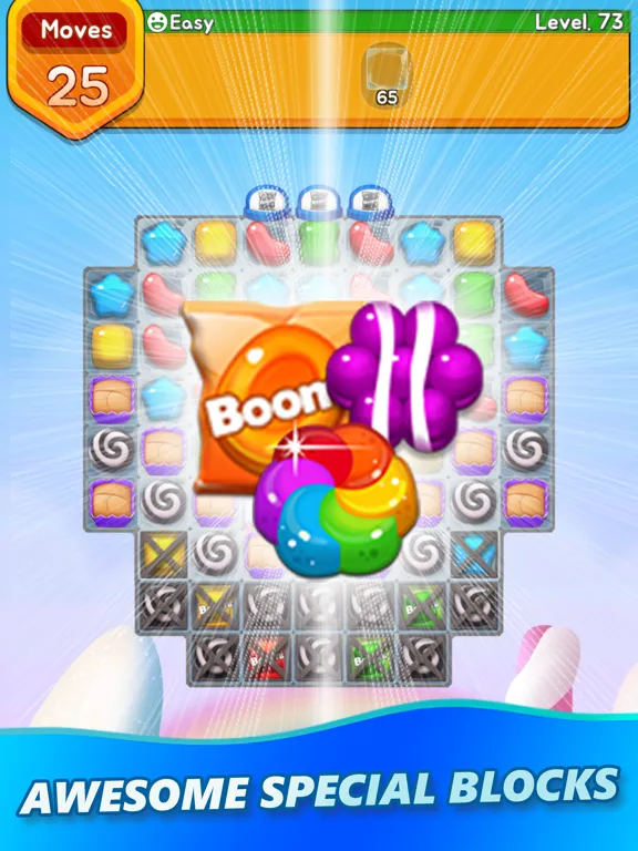 JellyMatch 3 : PuzzleMatch iPad  Ekran Görüntüleri
