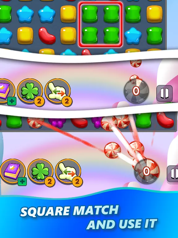 JellyMatch 3 : PuzzleMatch iPad  Ekran Görüntüleri