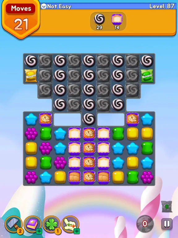 JellyMatch 3 : PuzzleMatch iPad  Ekran Görüntüleri