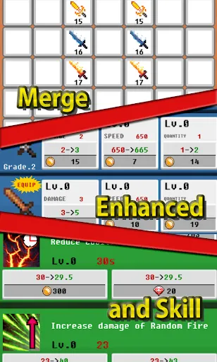 Merge Sword :Idle Merged Sword سکرین شاٹس