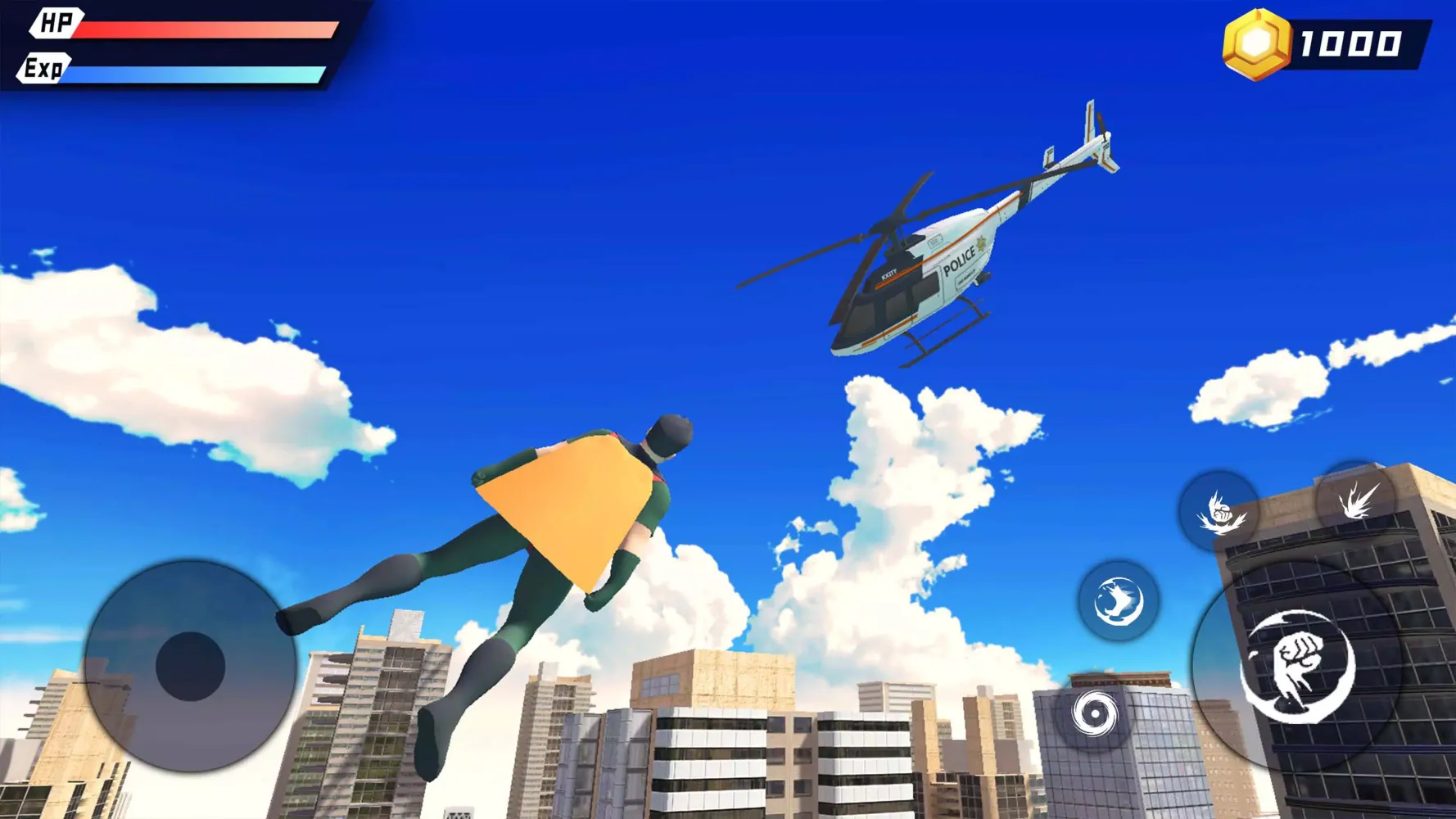 Hero Game Man Super City Hero 스크린샷