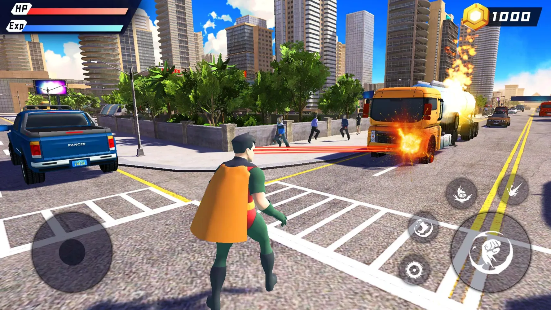 Hero Game Man Super City Hero 스크린샷