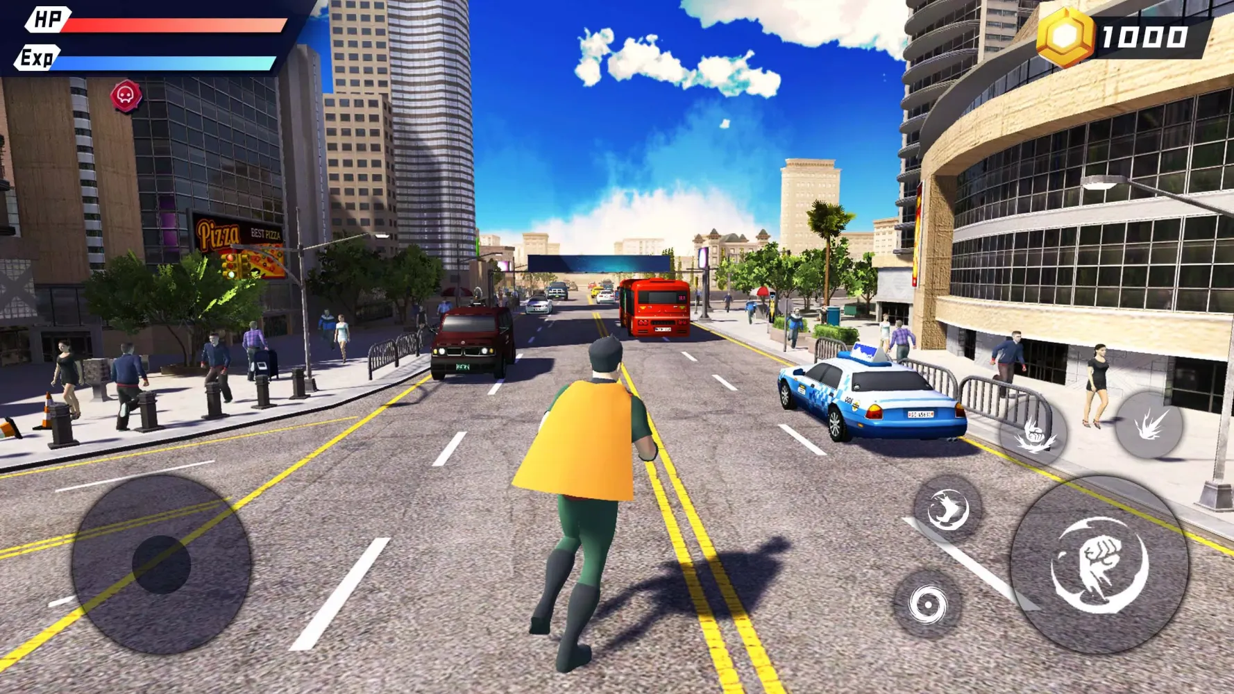 Hero Game Man Super City Hero 스크린샷