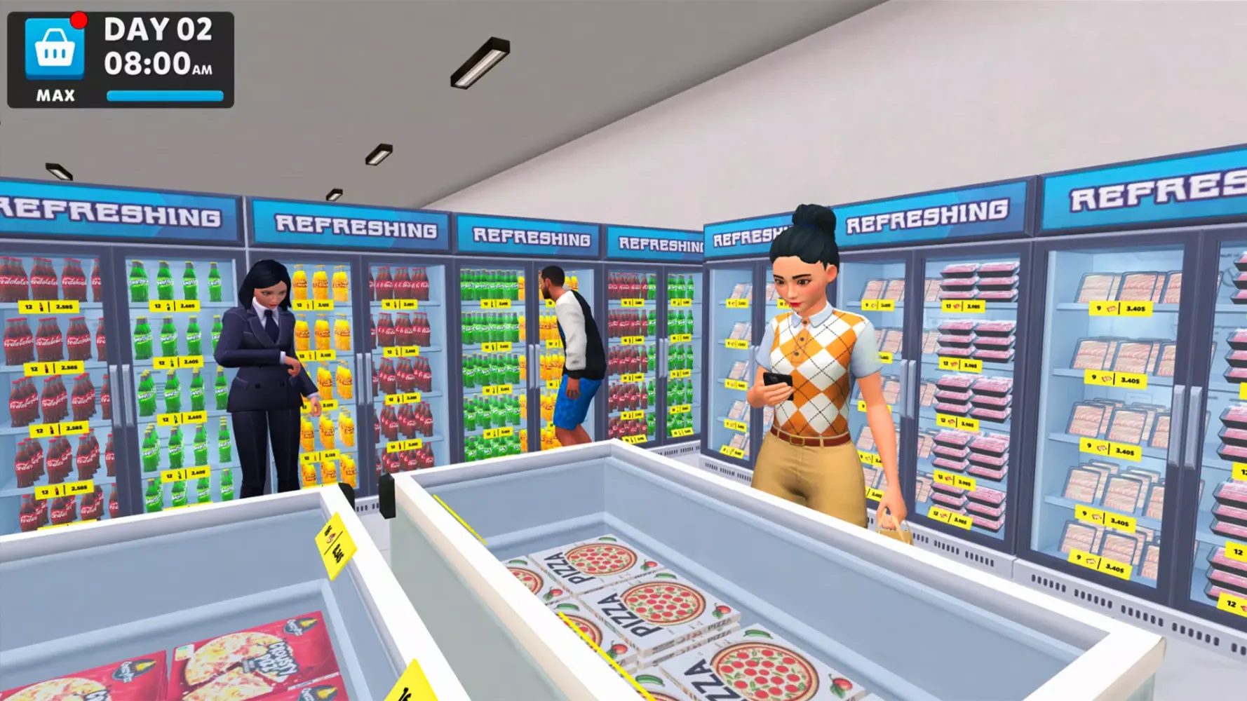 Capturas de tela do My Supermarket Journey