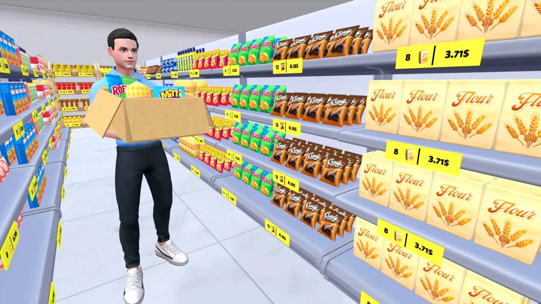 Capturas de tela do My Supermarket Journey