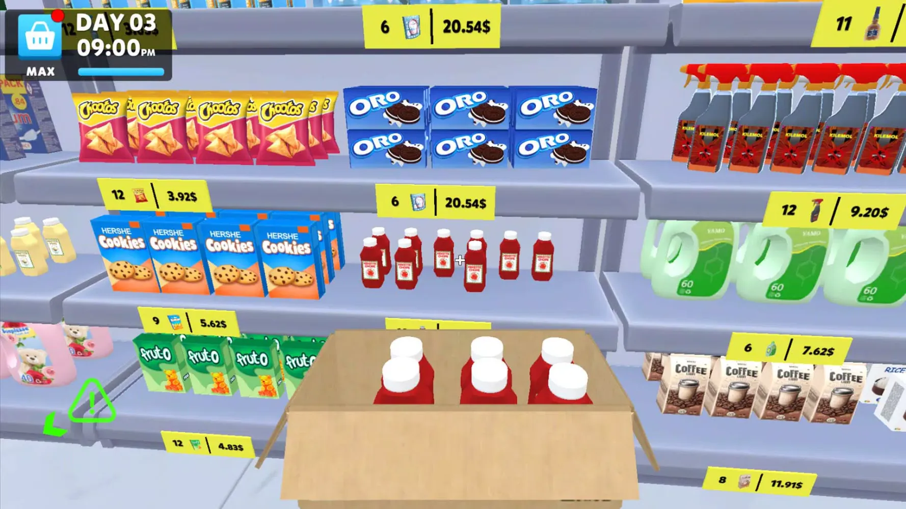 Capturas de tela do My Supermarket Journey