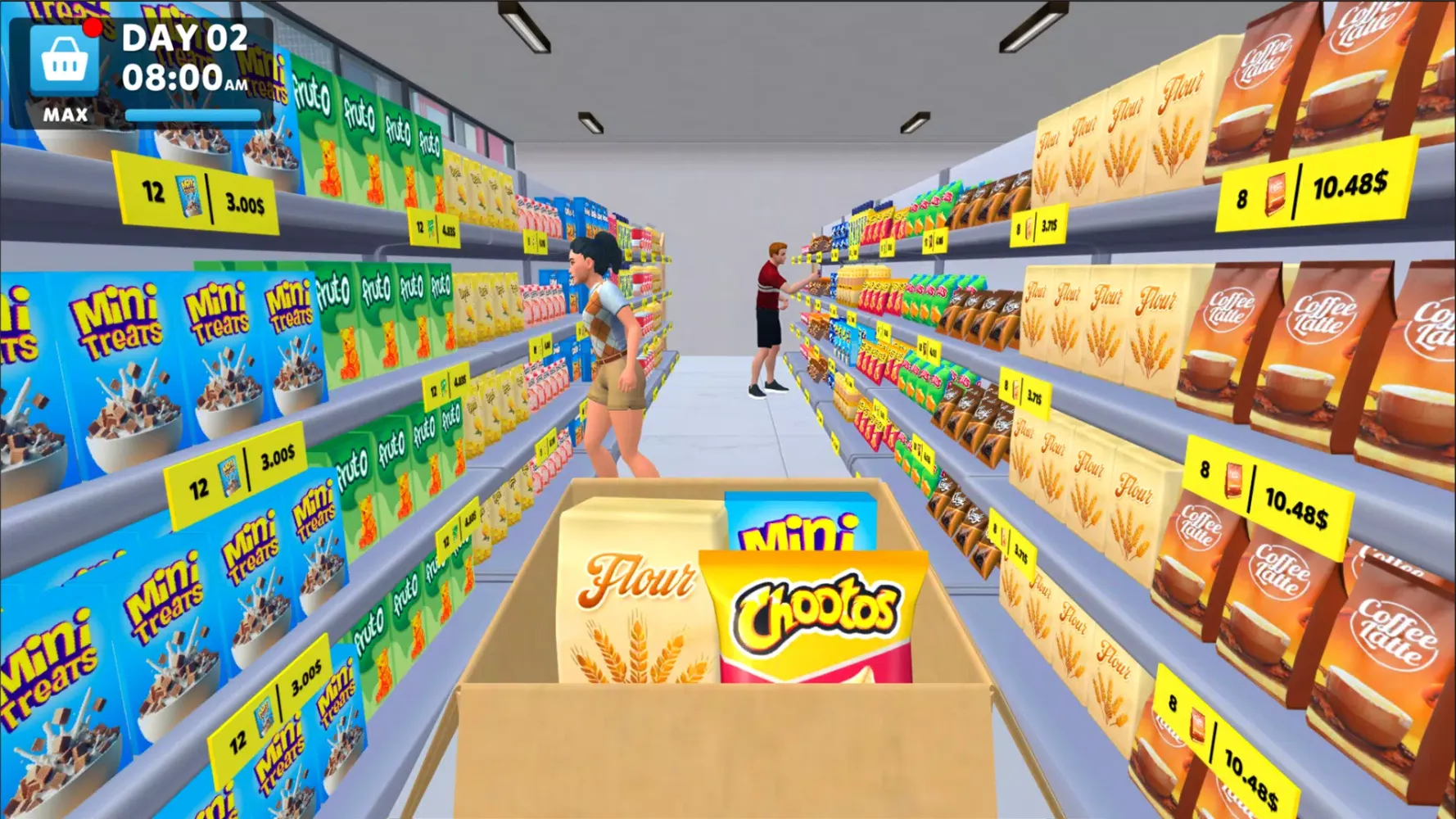 Capturas de tela do My Supermarket Journey