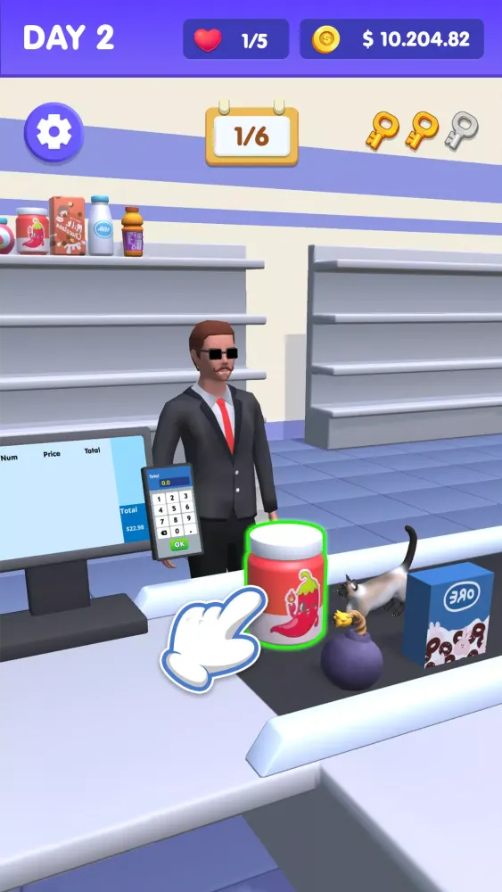 Captures d'écran de Supermarket Master Simulator
