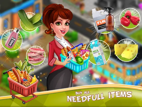 Supermarket Tycoon iPad  स्क्रीनशॉट