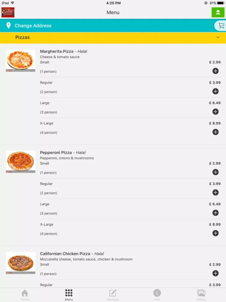 Скриншоты Jav Kebabish - Birmingham iPad 