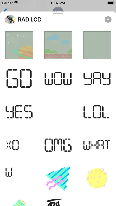 RAD LCD سکرین شاٹس