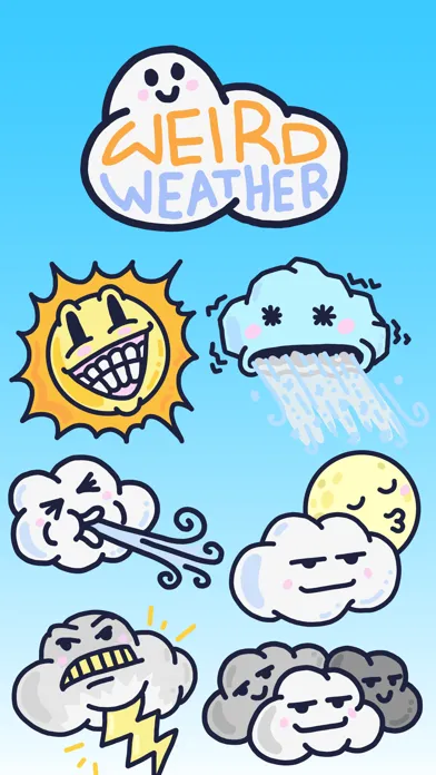 Ảnh chụp màn hình của Weird Weather