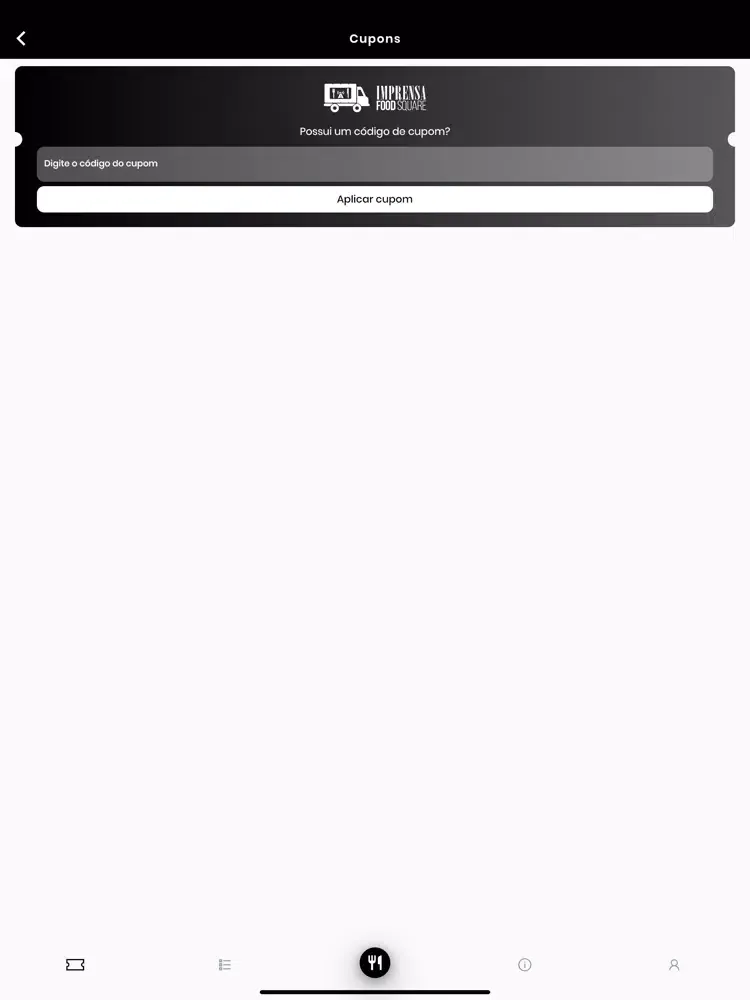 Ảnh chụp màn hình của Imprensa Drive iPad 