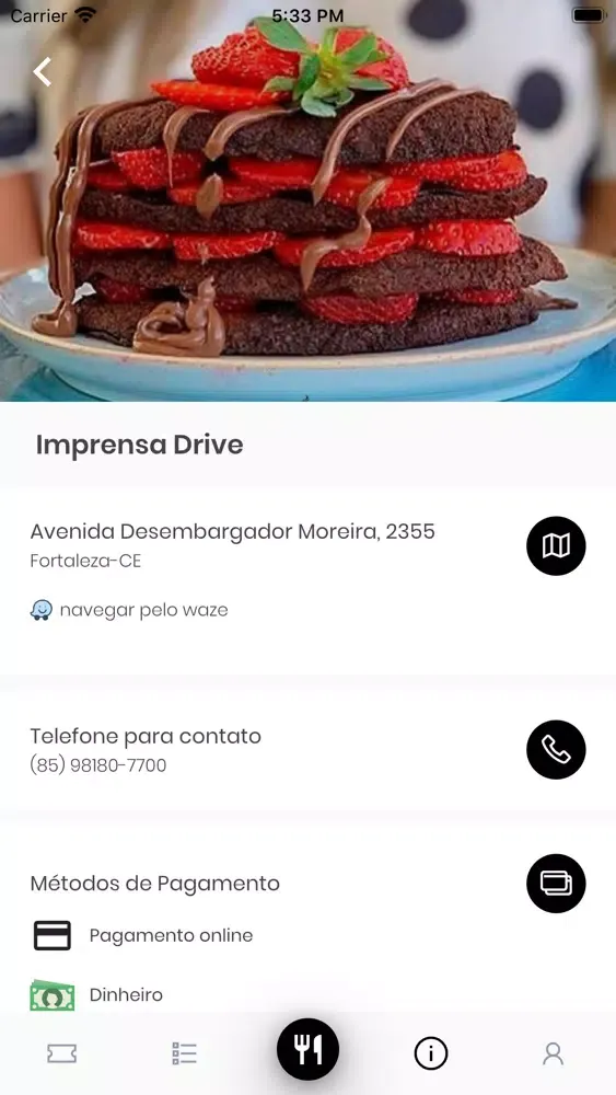 Ảnh chụp màn hình của Imprensa Drive
