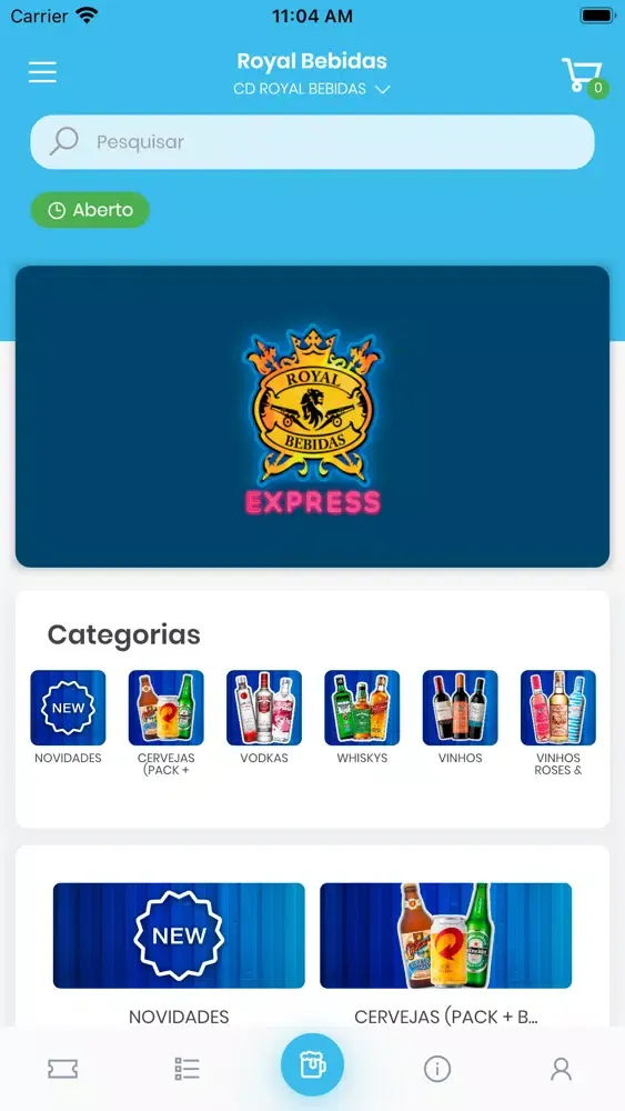 Royal Bebidas Express. スクリーンショット