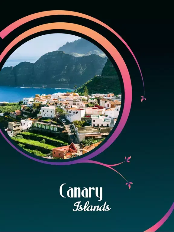 Tangkapan skrin Canary Islands Tourism iPad 