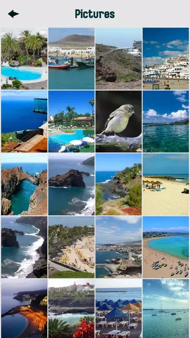 Tangkapan skrin Canary Islands Tourism