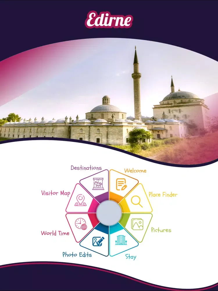Captures d'écran de Edirne City Guide iPad 